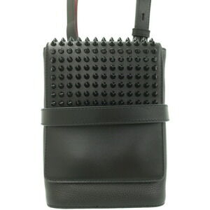Christian Louboutin Bench Reporter Spike Shoulder Bag